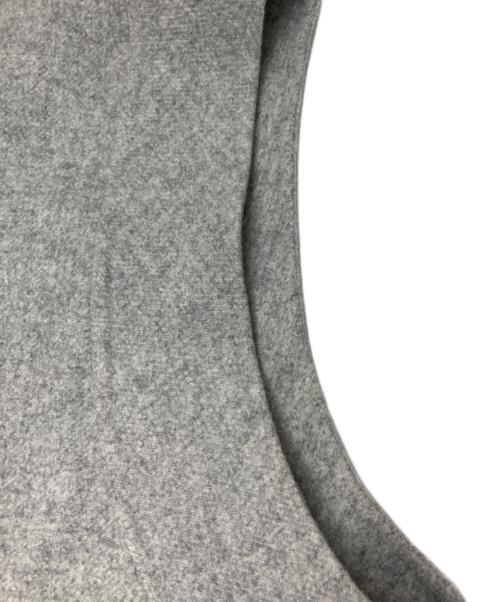 CYCLAS（シクラス）CYCLAS (シクラス) ミンクファー付ロングベスト グレー サイズ:36の古着・服飾アイテム