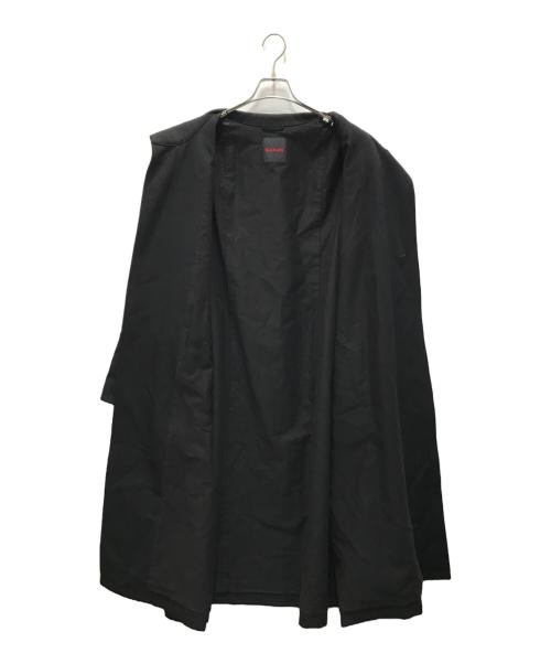 CABAN（キャバン）CABAN (キャバン) ウールギャバジン スタンドカラーコート ブラック サイズ:Mの古着・服飾アイテム