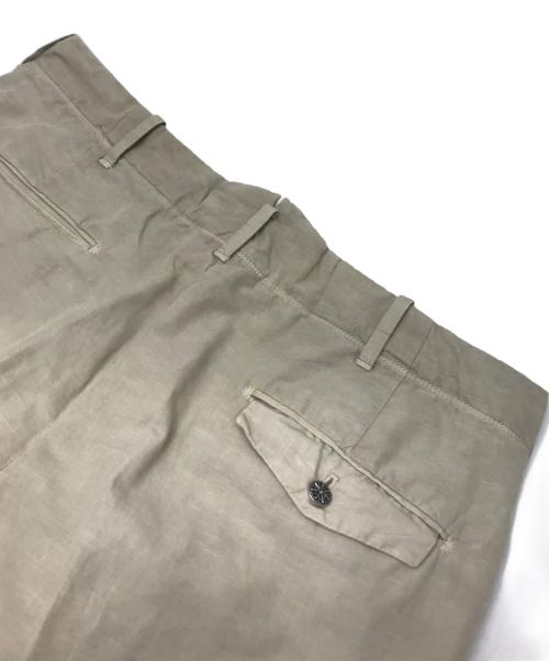 INCOTEX（インコテックス）INCOTEX (インコテックス) VERVEスラックス ベージュ サイズ:48の古着・服飾アイテム