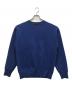 CABAN（キャバン）の古着「コットンカシミヤ クルーネックプルオーバー」｜ブルー