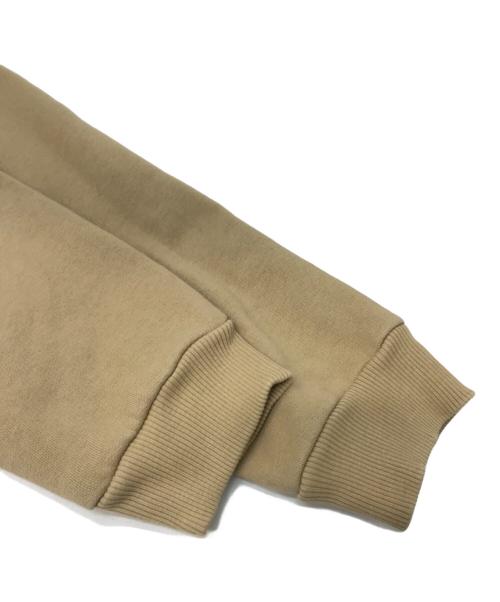 LACOSTE（ラコステ）LACOSTE (ラコステ) ワッペンロゴスウェットシャツ ベージュ サイズ:38の古着・服飾アイテム