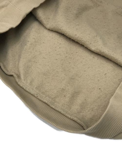 LACOSTE（ラコステ）LACOSTE (ラコステ) ワッペンロゴスウェットシャツ ベージュ サイズ:38の古着・服飾アイテム