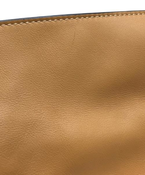 LOEWE（ロエベ）LOEWE (ロエベ) フラメンコクラッチベルタッセル ブラウンの古着・服飾アイテム
