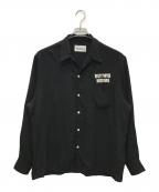 WACKO MARIAワコマリア）の古着「50'S SHIRT L/S ( TYPE-2 )」｜ブラック