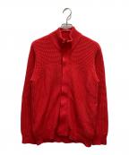 Calvin Kleinカルバンクライン）の古着「ドライバーズニット」｜レッド