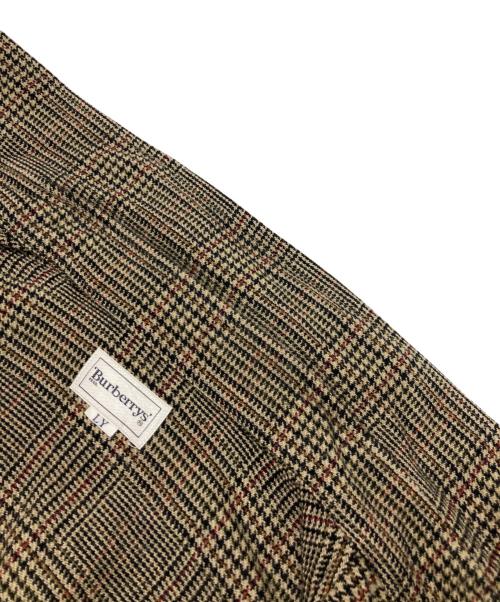 Burberry's（バーバリー）Burberry's (バーバリーズ) ガンクラブチェックハンティングシャツ ブラウン サイズ:LYの古着・服飾アイテム