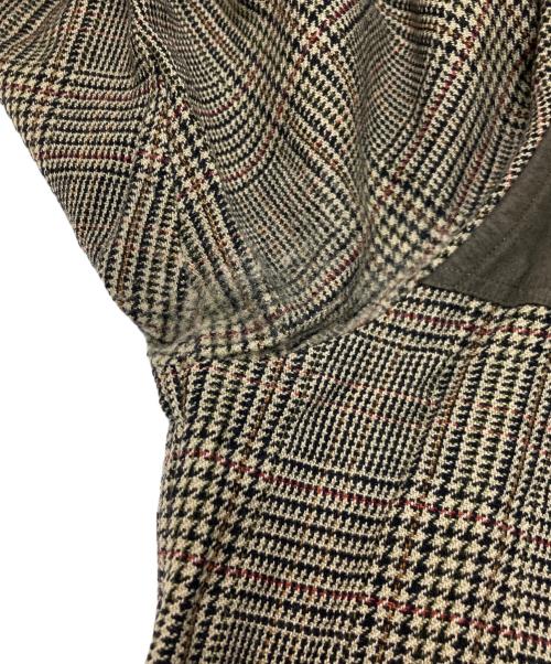 Burberry's（バーバリー）Burberry's (バーバリーズ) ガンクラブチェックハンティングシャツ ブラウン サイズ:LYの古着・服飾アイテム