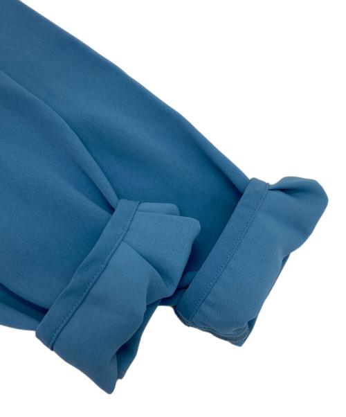 INDIVI（インディヴィ）INDIVI (インディヴィ) パウダリーサテンワンピース ブルー サイズ:36の古着・服飾アイテム