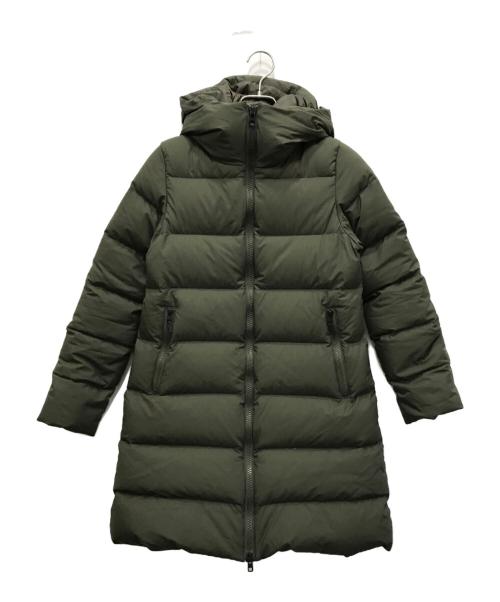 THE NORTH FACE（ザ ノース フェイス）THE NORTH FACE (ザ ノース フェイス) ウィンドストッパーダウンシェルコ-ト カーキ サイズ:Sの古着・服飾アイテム