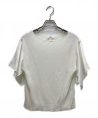 DES PRESデ プレ）の古着「ファブリックコンビ ボートネックプルオーバー」｜ホワイト