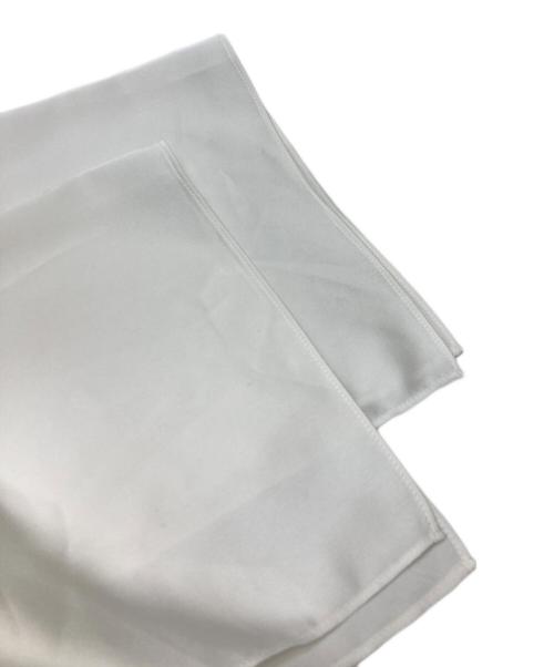 DES PRES（デ プレ）DES PRES (デ プレ) ファブリックコンビ ボートネックプルオーバー ホワイト サイズ:Fの古着・服飾アイテム