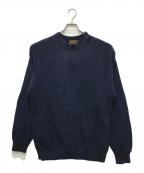 Eddie Bauerエディーバウアー）の古着「コットンニット」｜ネイビー