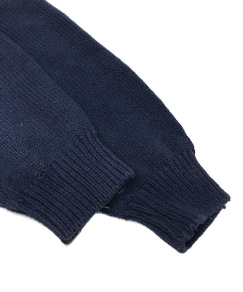 Eddie Bauer（エディーバウアー）Eddie Bauer (エディーバウアー) コットンニット ネイビー サイズ:Mの古着・服飾アイテム