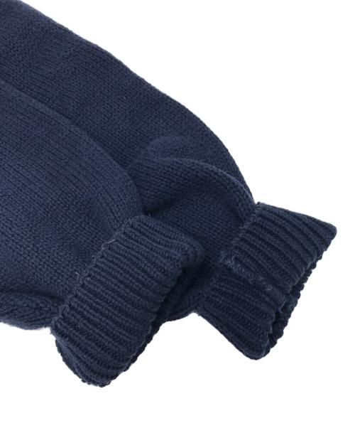 Eddie Bauer（エディーバウアー）Eddie Bauer (エディーバウアー) コットンニット ネイビー サイズ:Mの古着・服飾アイテム