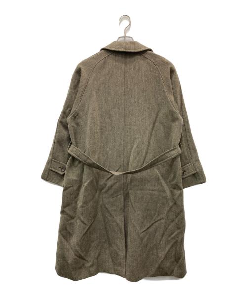 Max Mara WEEK END LINE（マックスマーラ ウイークエンドライン）Max Mara WEEK END LINE (マックスマーラ ウイークエンドライン) ヴァージンウールトレンチコート ベージュ サイズ:42の古着・服飾アイテム