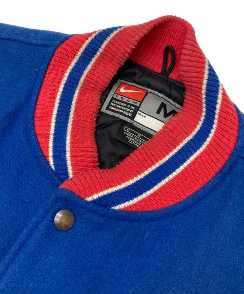 NIKE（ナイキ）NIKE (ナイキ) NFL (エヌエフエル) レザー切替スタジャン ブルー サイズ:Mの古着・服飾アイテム