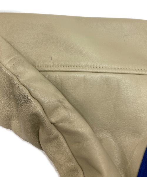 NIKE（ナイキ）NIKE (ナイキ) NFL (エヌエフエル) レザー切替スタジャン ブルー サイズ:Mの古着・服飾アイテム