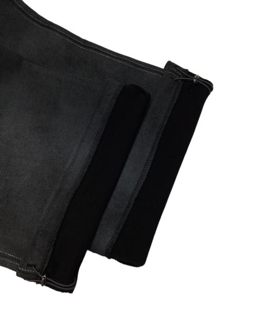 Matin Kim（マーティン・キム）MATIN KIM (マーティン・キム) サークルロゴスウェットパンツ ブラック サイズ:M 未使用品の古着・服飾アイテム