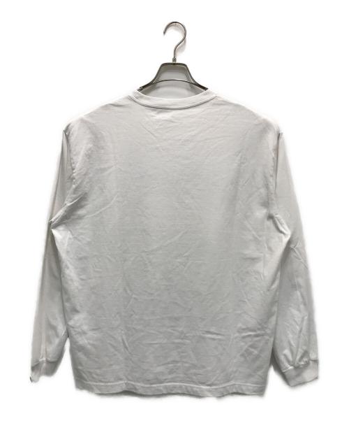 ENNOY（エンノイ）ENNOY (エンノイ) Long Sleeve Electric Logo ホワイト サイズ:XLの古着・服飾アイテム