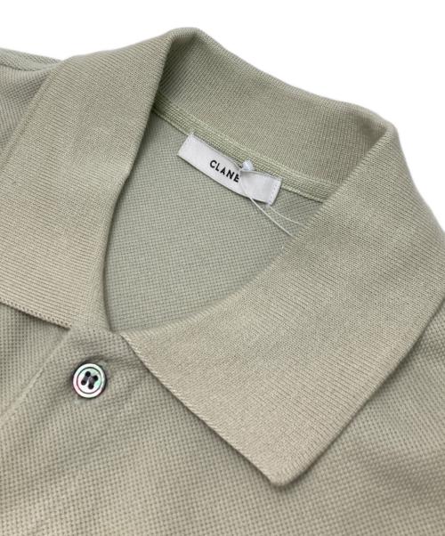 CLANE（クラネ）CLANE (クラネ) CROPPED POLO TOPS グリーン サイズ:1 未使用品の古着・服飾アイテム