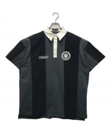 MAISON SPECIAL（メゾンスペシャル）の古着「Oversize Rugby Shirt/オーバーラガーシャツ」｜ブラック