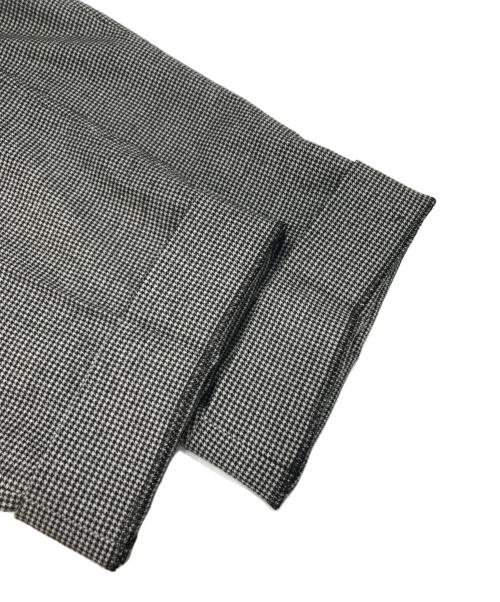 TapWater（タップウォーター）TapWater (タップウォーター) Saxony Flannel Trousers ホワイト×ブラック サイズ:Lの古着・服飾アイテム