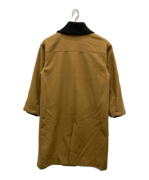 FRED PERRY（フレッドペリー）FRED PERRY (フレッドペリー) Chunky Rib Coat ブラウン サイズ:36の古着・服飾アイテム