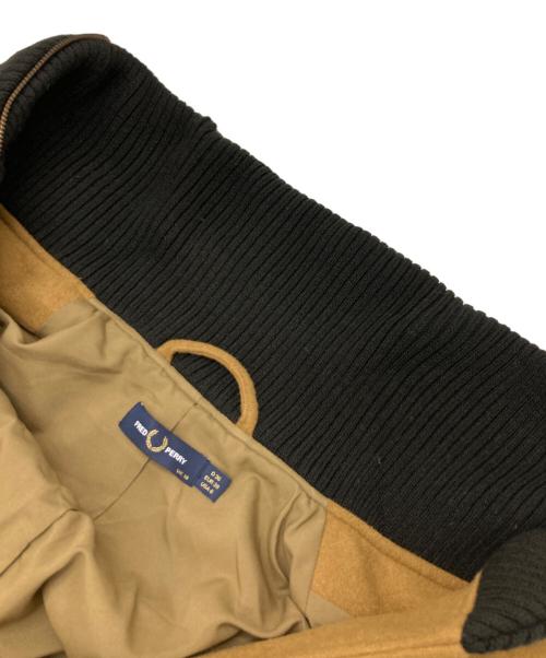 FRED PERRY（フレッドペリー）FRED PERRY (フレッドペリー) Chunky Rib Coat ブラウン サイズ:36の古着・服飾アイテム