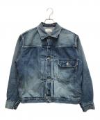 MARKAマーカ）の古着「ORGANIC COTTON 13.5oz SELVEDGE DENIM TYPE-1 DENIM JACKET」｜インディゴ