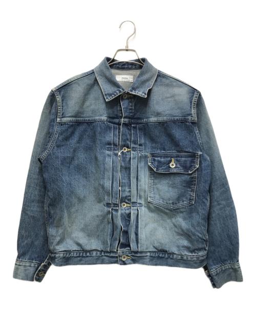 MARKA（マーカ）MARKA (マーカ) ORGANIC COTTON 13.5oz SELVEDGE DENIM TYPE-1 DENIM JACKET インディゴ サイズ:2の古着・服飾アイテム