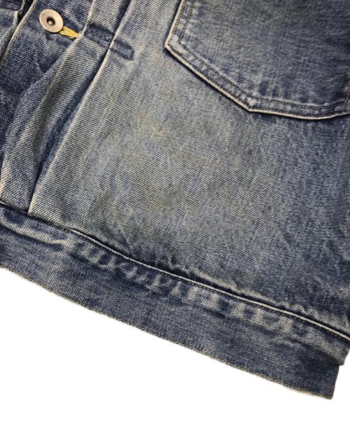 MARKA（マーカ）MARKA (マーカ) ORGANIC COTTON 13.5oz SELVEDGE DENIM TYPE-1 DENIM JACKET インディゴ サイズ:2の古着・服飾アイテム