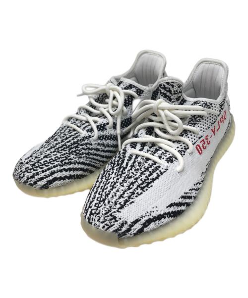 adidas（アディダス）adidas (アディダス) YEEZY BOOST 350 V2 ZEBRA ホワイト×ブラック サイズ:27の古着・服飾アイテム