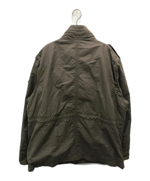 Timberland（ティンバーランド）Timberland (ティンバーランド) ワッペンロゴジャケット グレー サイズ:3XLの古着・服飾アイテム