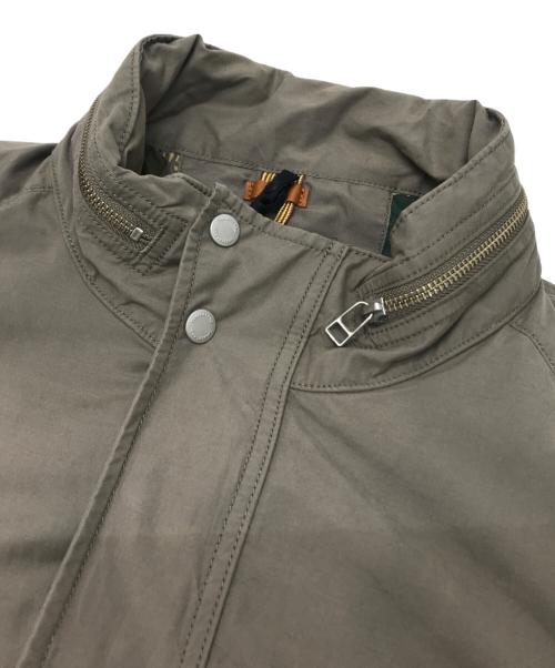 Timberland（ティンバーランド）Timberland (ティンバーランド) ワッペンロゴジャケット グレー サイズ:3XLの古着・服飾アイテム