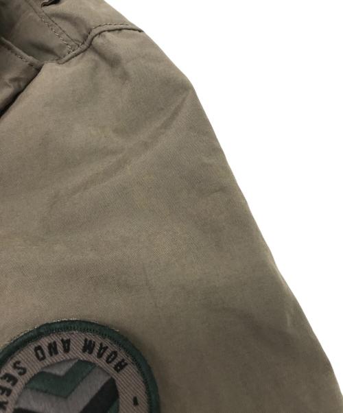 Timberland（ティンバーランド）Timberland (ティンバーランド) ワッペンロゴジャケット グレー サイズ:3XLの古着・服飾アイテム