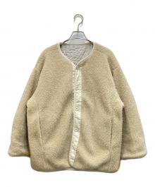 CLANE（クラネ）の古着「REVERSIBLE BOA JACKET」｜ベージュ