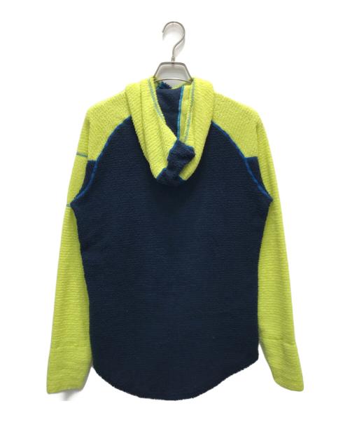 OMM（オリジナルマウンテンマラソン）OMM (オリジナルマウンテンマラソン) Core+ Hoodie ネイビー×イエロー サイズ:Mの古着・服飾アイテム