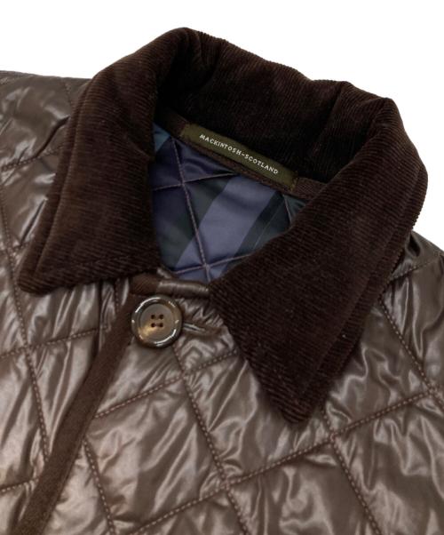MACKINTOSH（マッキントッシュ）MACKINTOSH (マッキントッシュ) PS Paul Smith (ＰＳポールスミス) キルティングジャケット ブラウン サイズ:Mの古着・服飾アイテム