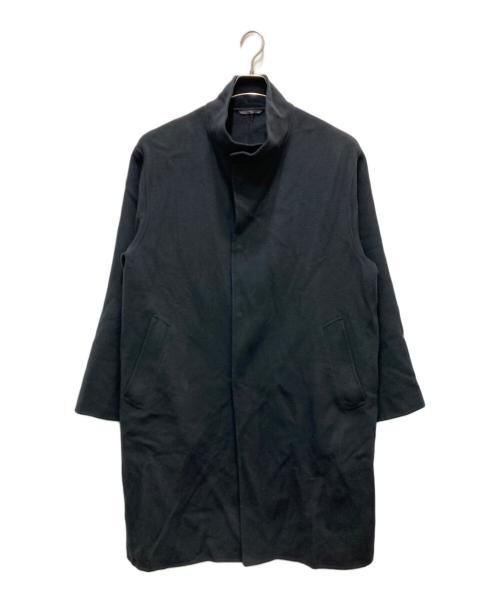 UNITED ARROWS TOKYO（ユナイテッドアローズトウキョウ）UNITED ARROWS TOKYO (ユナイテッドアローズトウキョウ) リバーレイズドネックコート グレー サイズ:XLの古着・服飾アイテム