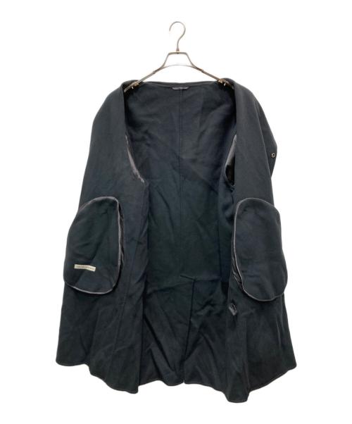 UNITED ARROWS TOKYO（ユナイテッドアローズトウキョウ）UNITED ARROWS TOKYO (ユナイテッドアローズトウキョウ) リバーレイズドネックコート グレー サイズ:XLの古着・服飾アイテム