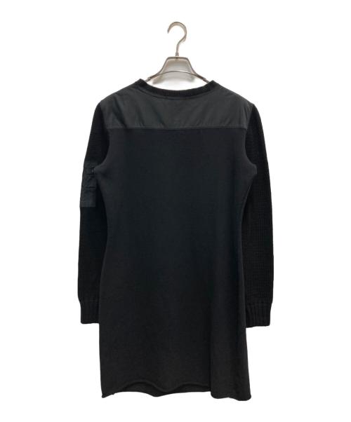 DIESEL（ディーゼル）DIESEL (ディーゼル) スウェットワンピース ブラック サイズ:XL 未使用品の古着・服飾アイテム