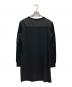 DIESEL (ディーゼル) スウェットワンピース ブラック サイズ:XL 未使用品：7000円