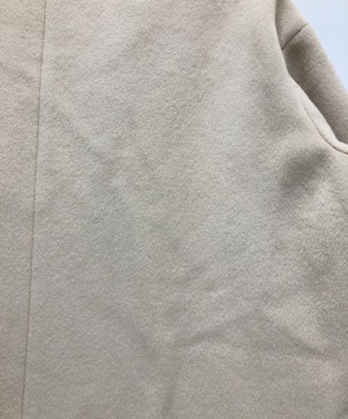 IENA（イエナ）IENA (イエナ) MANTECO ノーカラーコート アイボリー サイズ:38の古着・服飾アイテム