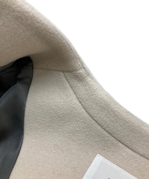 IENA（イエナ）IENA (イエナ) MANTECO ノーカラーコート アイボリー サイズ:38の古着・服飾アイテム