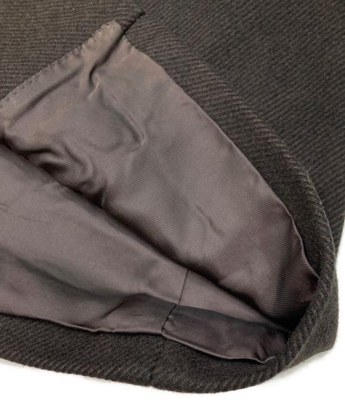 EDIFICE（エディフィス）EDIFICE (エディフィス) ウール カシミヤチェスターコート ブラウン サイズ:44の古着・服飾アイテム