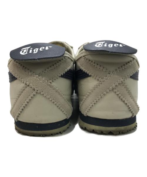 Onitsuka Tiger（オニツカタイガー）Onitsuka Tiger (オニツカタイガー) ローカットスニーカー ベージュ×ネイビー サイズ:25.5cmの古着・服飾アイテム