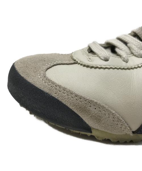Onitsuka Tiger（オニツカタイガー）Onitsuka Tiger (オニツカタイガー) ローカットスニーカー ベージュ×ネイビー サイズ:25.5cmの古着・服飾アイテム