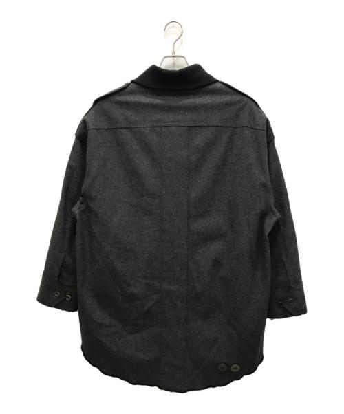 PRADA SPORTS（プラダスポーツ）PRADA SPORTS (プラダスポーツ) サイドジップウールダウンプルオーバー グレー サイズ:46の古着・服飾アイテム