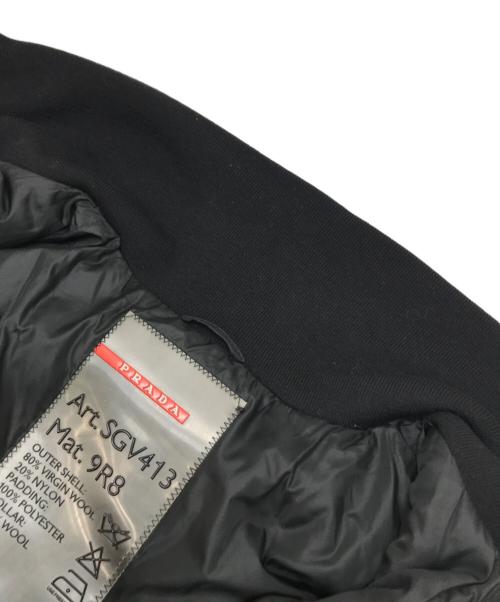 PRADA SPORTS（プラダスポーツ）PRADA SPORTS (プラダスポーツ) サイドジップウールダウンプルオーバー グレー サイズ:46の古着・服飾アイテム