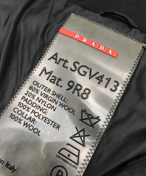 PRADA SPORTS（プラダスポーツ）PRADA SPORTS (プラダスポーツ) サイドジップウールダウンプルオーバー グレー サイズ:46の古着・服飾アイテム